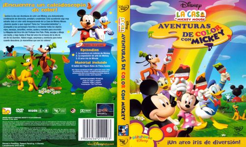 Infantiles Dvdr La Casa De Mickey Mouse La Aventura En Colores De